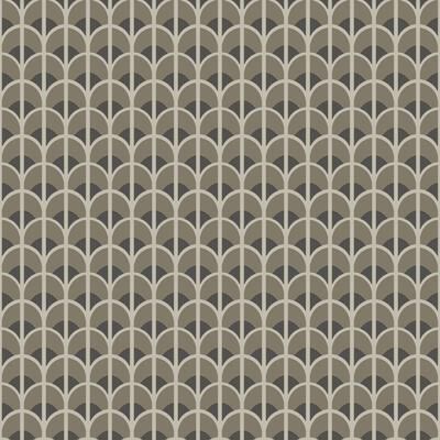 Galerie Wallcoverings Italian Style Geometric Arch Design Vinyl on Non-woven Matte Wallpaper Roll
