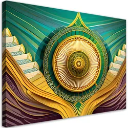 WANDBILD mandala arabisch orientalismus