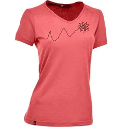 MAUL Damen Shirt Eifelsteig, Größe 34 in Rot Rot