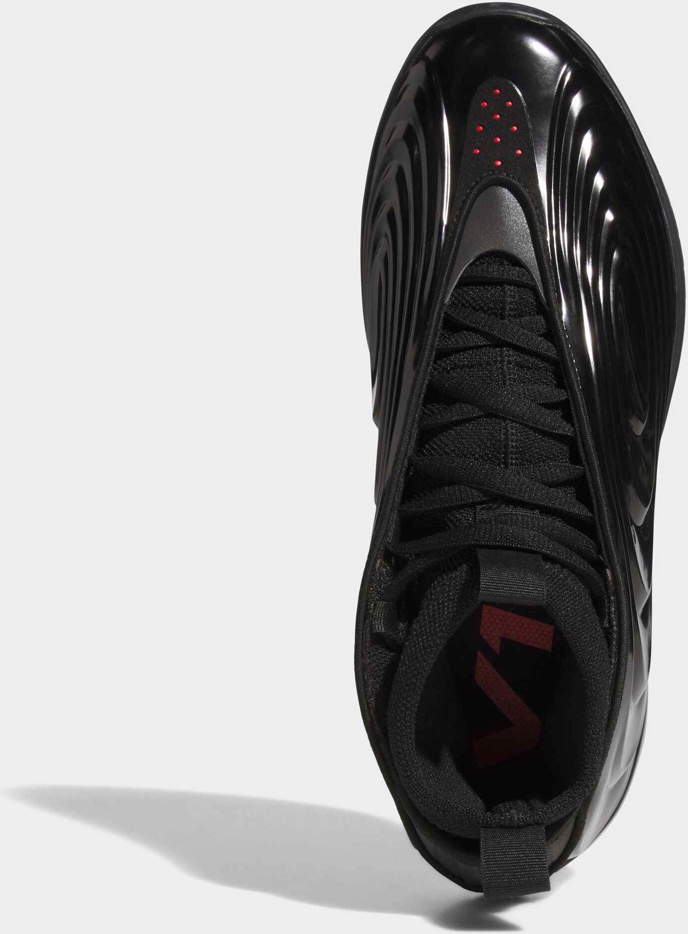 Basketballschuh ADIDAS PERFORMANCE "HARDEN VOLUME 10", Gr. 41, core schwarz, ftwr weiß, lucid rot, Synthetik, Schuhe Basketballschuh core schwarz, ftwr weiß, lucid rot 41