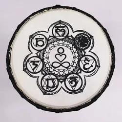 Handmade Wide Top Djembe Drum - 30cm