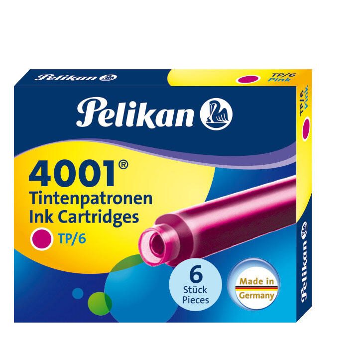 Pelikan Tintenpatronen für Füller pink 100435993