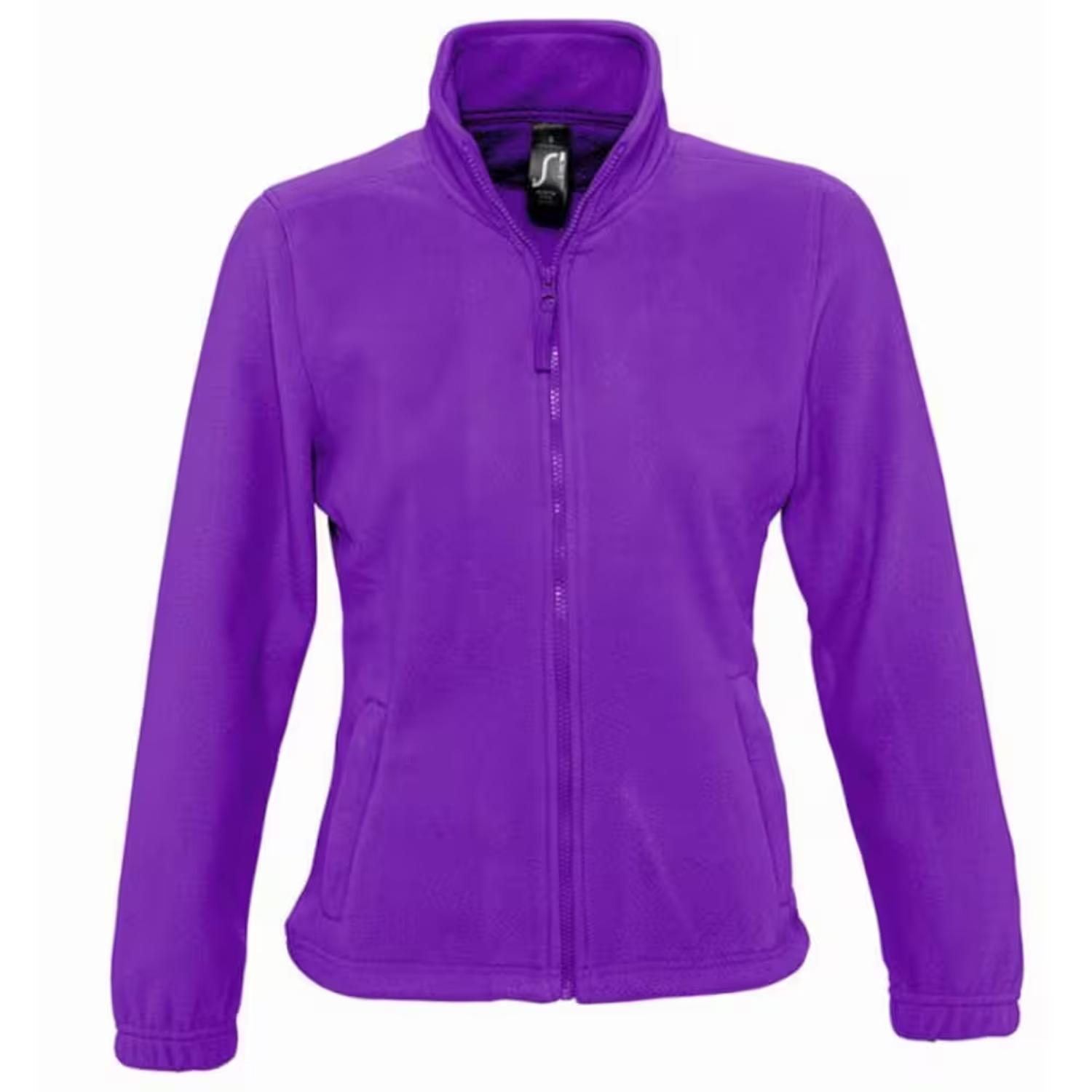 SOLS Dames/Dames North Fleece Jas (Donkerpaars)