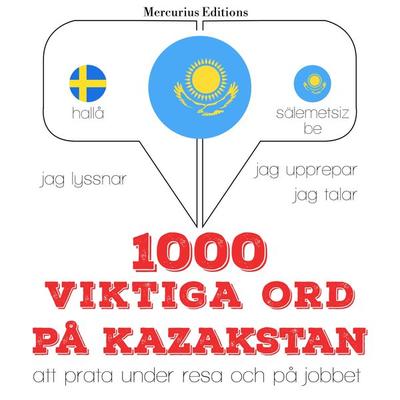 1000 viktiga ord på Kazakstan - JM Gardner, Audio, 9782821131408