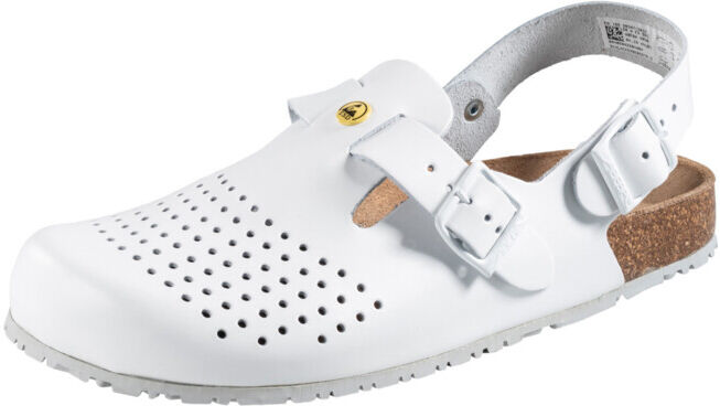 ABEBA Chaussures professionnelles, sabots blancs 4050, OB, Pointure EU: 40 (092955 40)