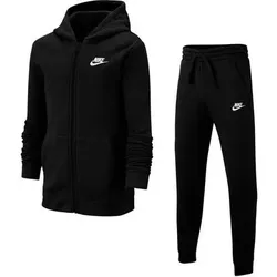 NIKE Jungen Trainingsanzug, Größe S in Schwarz Schwarz
