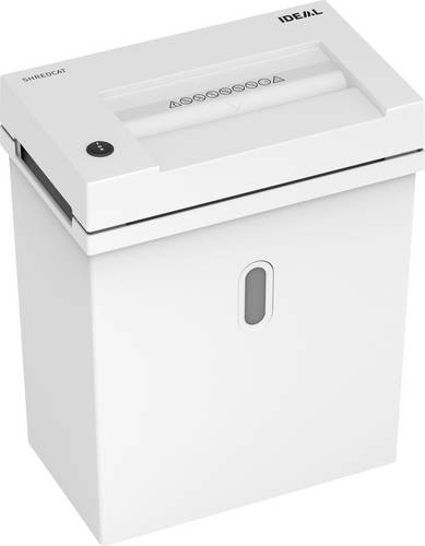 Ideal Office Shredcat 8200 CC 4 x 40mm Aktenvernichter 14 Blatt Partikelschnitt 4 x 40mm P-4 21l Vernichtet auch Büroklammern