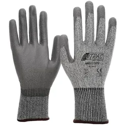 AS Arbeitsschutz Arbeitshandschuhe | Nitras Cut 5 100 Paar Schnittschutzhandschuhe | Gr. 6 - 11