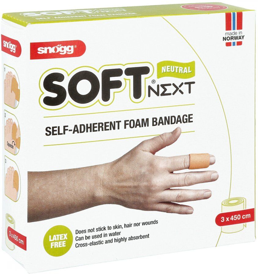 Soft Next selbsthaftender Verband 3 cmx4,5 m