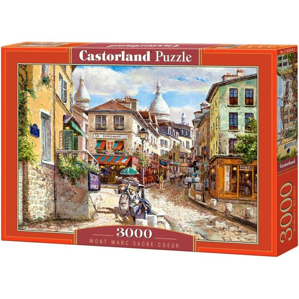 Castorland Mont Marc Sacre Coeur Puzzel, 3000 stuks, Stad