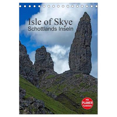 Isle of Skye - Schottlands Inseln - Familienplaner (Tischkalender 2026 DIN A5 hoch), CALVENDO Monatskalender