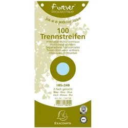 Exacompta, Ordner Zubehör, Trennstreifen