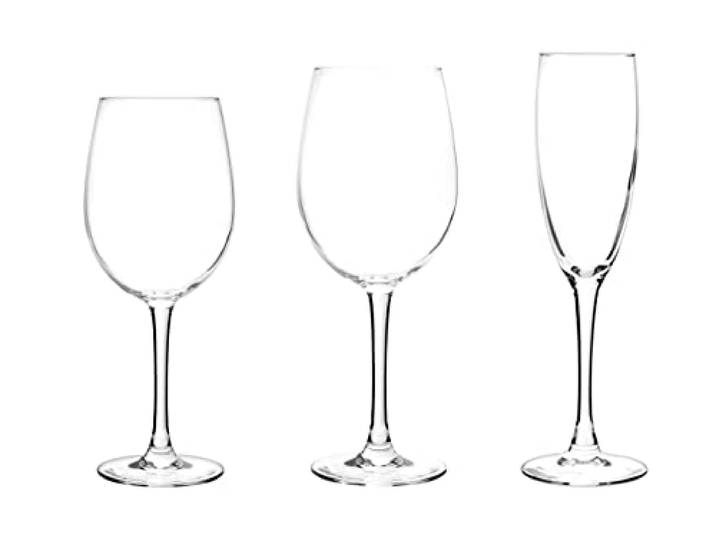 Cosy & Trendy Q2167 Service de verre Moments-18 pièces\, ['Rouge'\, 'Blanc']