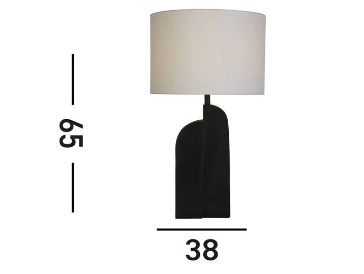 Searchlight Tischlampe Perth, weiß / opal, für Wohn- / Esszimmer, Textil / Stoff / Seide, Tischlampe