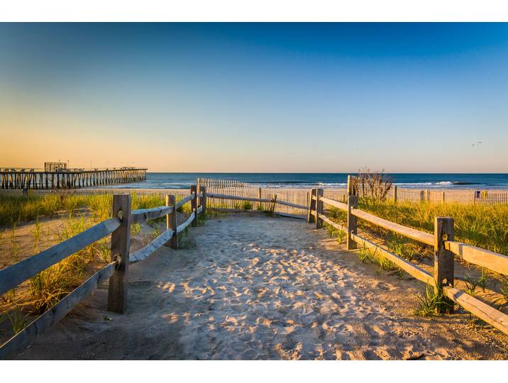 Fototapete PAPERMOON Dunes Atlantic Ocean , bunt, B:4m L:2,6m, Vlies, Tapeten, Fototapete