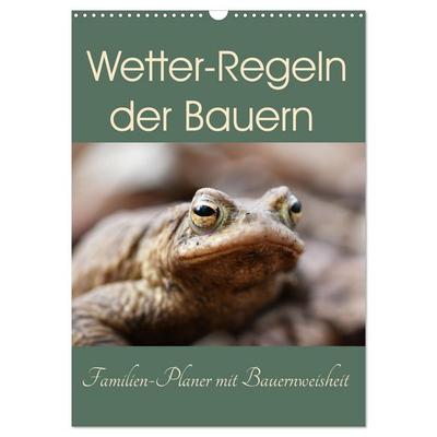 Wetter-Regeln der Bauern (Wandkalender 2026 DIN A3 hoch), CALVENDO Monatskalender