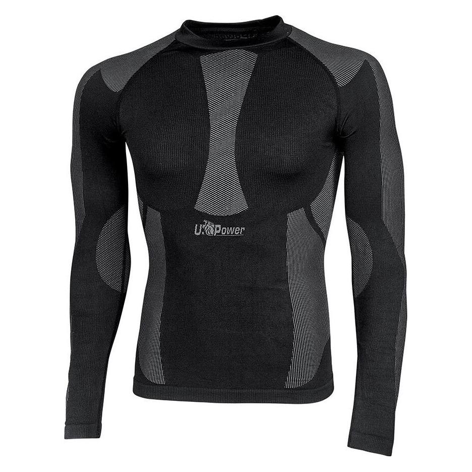 U-Power CURMA Black Carbon Thermounterwäsche Trikot (3XL, XXL) (SK139BC)