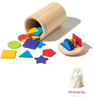 Uplift Picks Montessori Wooden Toys Color Sorting Fine Motor Skills Puzzle Set shape