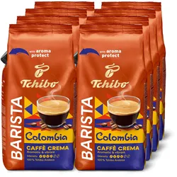 Tchibo - Barista Origins Colombia - 8 x 1 kg Ganze Bohne - Intensität: 4/6