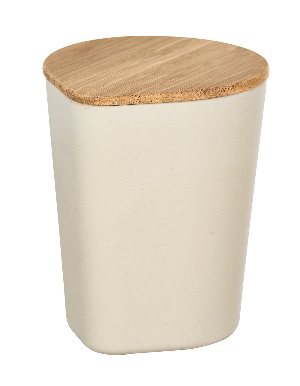 Wenko Bewaarbox Derry met deksel, bamboe en silicone, solid