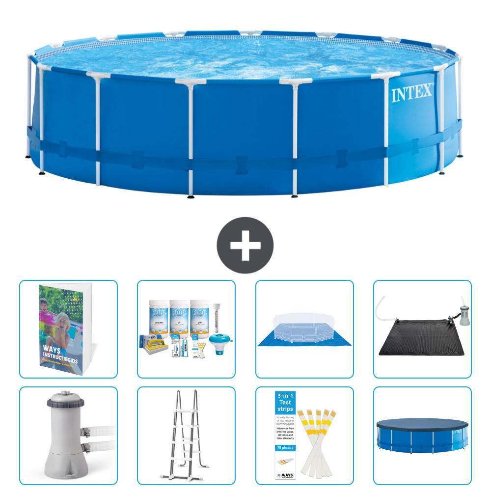 Frame Pool Rund - 457x122 cm - 7-teilig S632