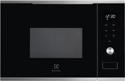 Electrolux KMSD203TMX, Integriert, Grill-Mikrowelle, 20 l, 800 W, Eingebautes Display, Drehregler, Touchsteuerung