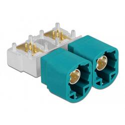 DeLOCK HSD Z Stecker 2 x PCB 90356 90356 Blau Delock Inhalt: 1 St.