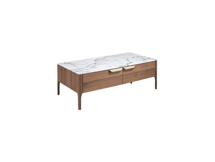 Rechteckiger Design Couchtisch „Koh Tao“ mit zwei Schubladen Angel Cerdá