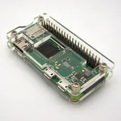 Acryl Gehäuse für Raspberry Pi Zero W / WH - Farbe: transparent