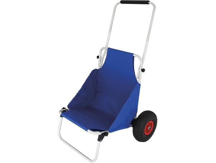 Eurotrail Leiterwagen Eurotrail Beach Trailer - Farbe: Silber - Bollerwagen