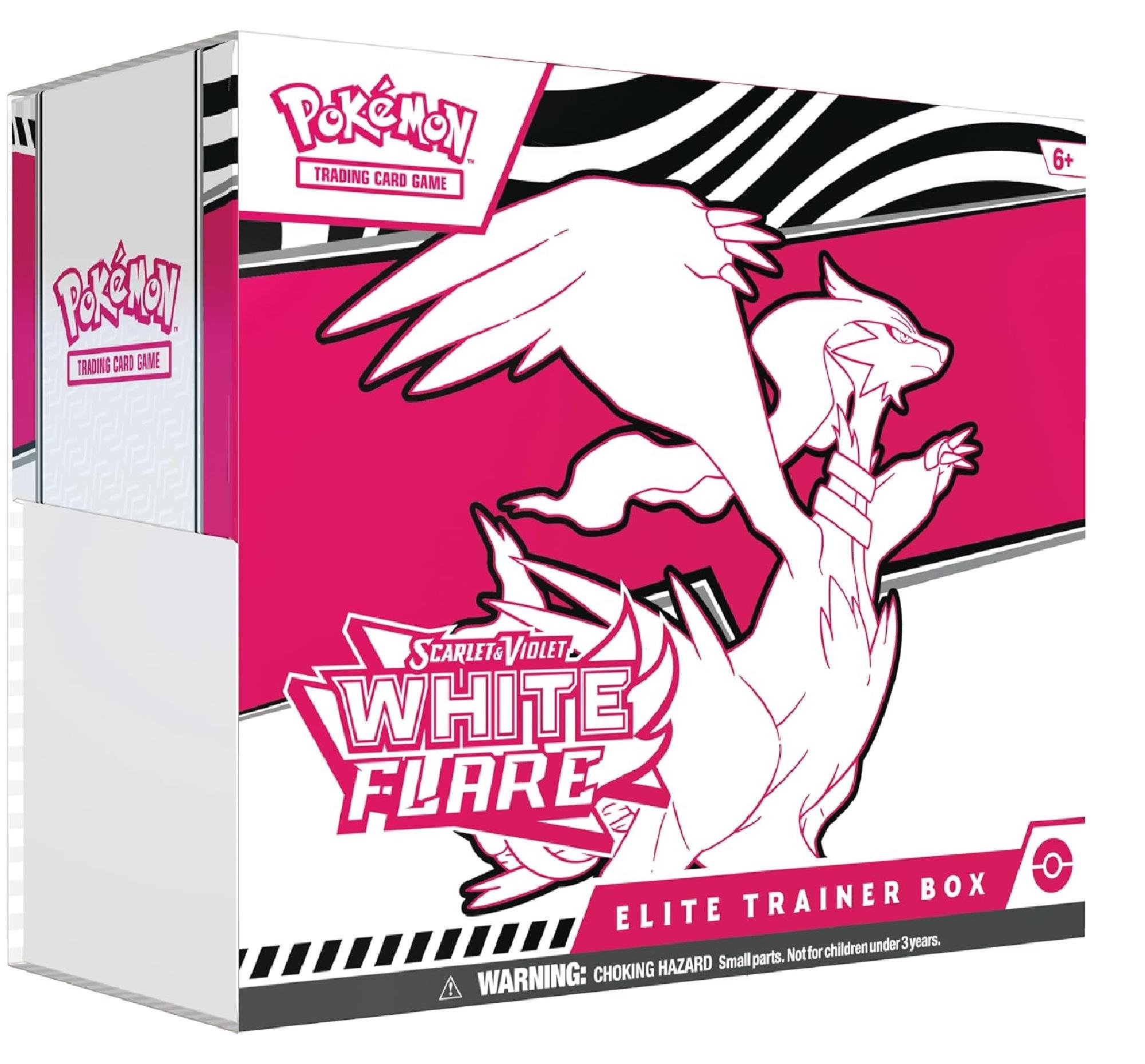 TCG Scarlet & Violet White Flare Elite Trainer Box 10-10037-117beschädigt