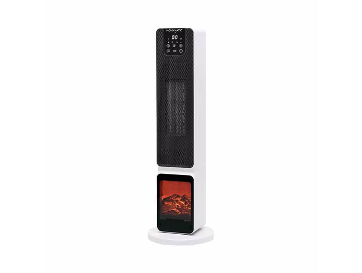 Novamatic HT 2065 Flame Heizlüfter – schwarz / weiss