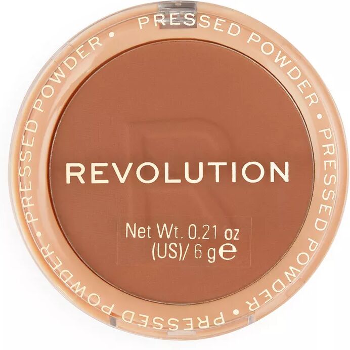 Revolution - Reloaded Pressed Powder, Pulver, Reloaded Pressed Powder Vanilla, 6 g, Tan