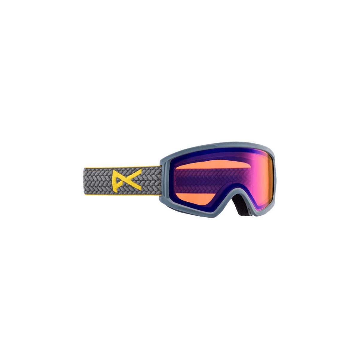 Anon Tracker 2.0 Goggles + MFI Face Mask - Low Bridge Fit slate/amber (ATN) Regular NA 2225514-ATN-NA