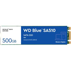 WesternDigital Festplatte WD Blue WDS500G3B0B, SA510, M.2 2280, intern, M.2, 500GB SSD