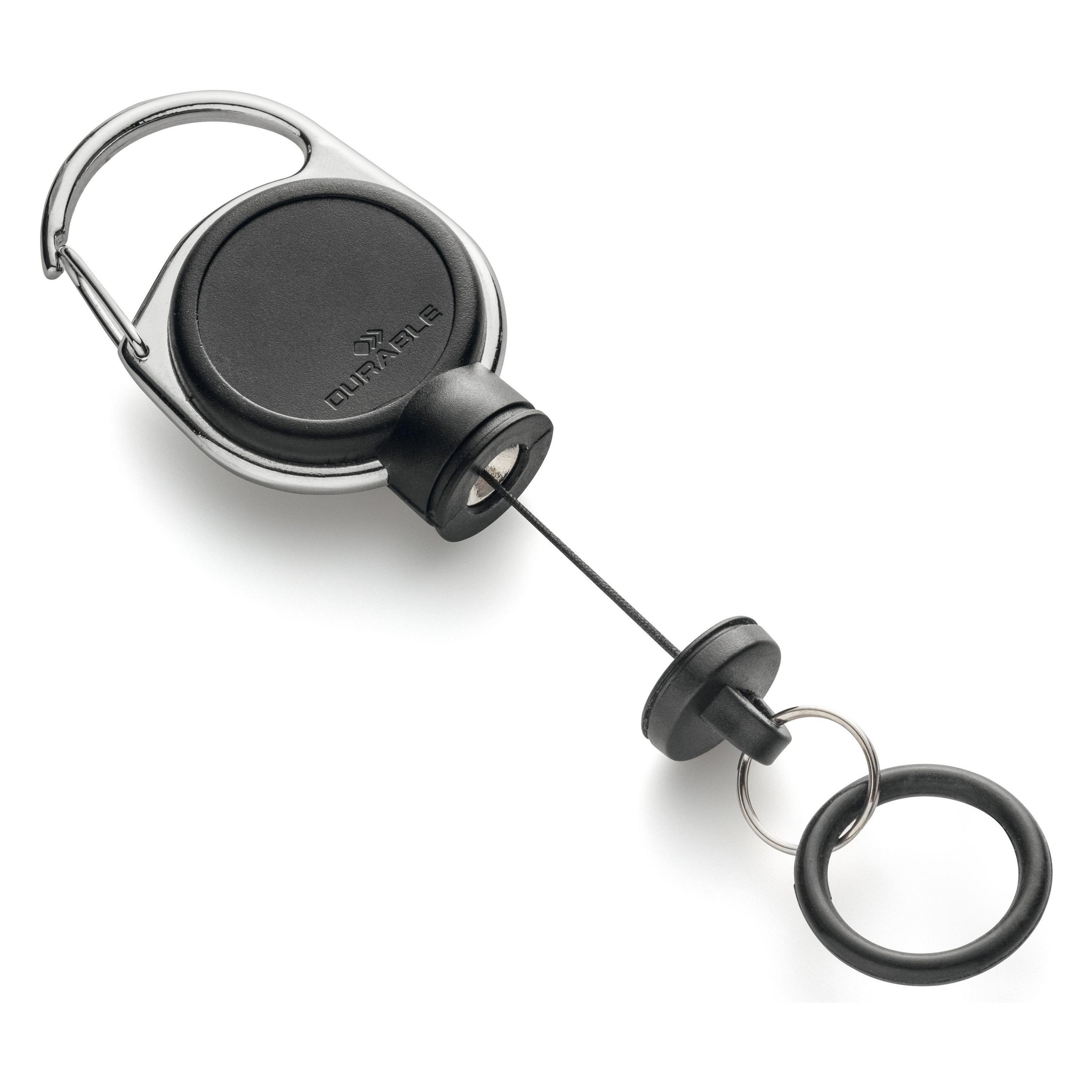 Durable Cliphalter JoJo für kleine Desinfektionsflaschen Bandlänge 600 mm schwarz (836901)