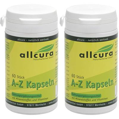 A-Z Kapseln mit Mineralstoffen und Vitaminen 2x 2x60 St