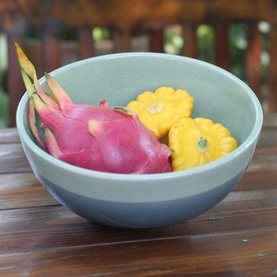 Novica Handmade Celadon Ceramic 'Horizon' Bowl (Thailand)