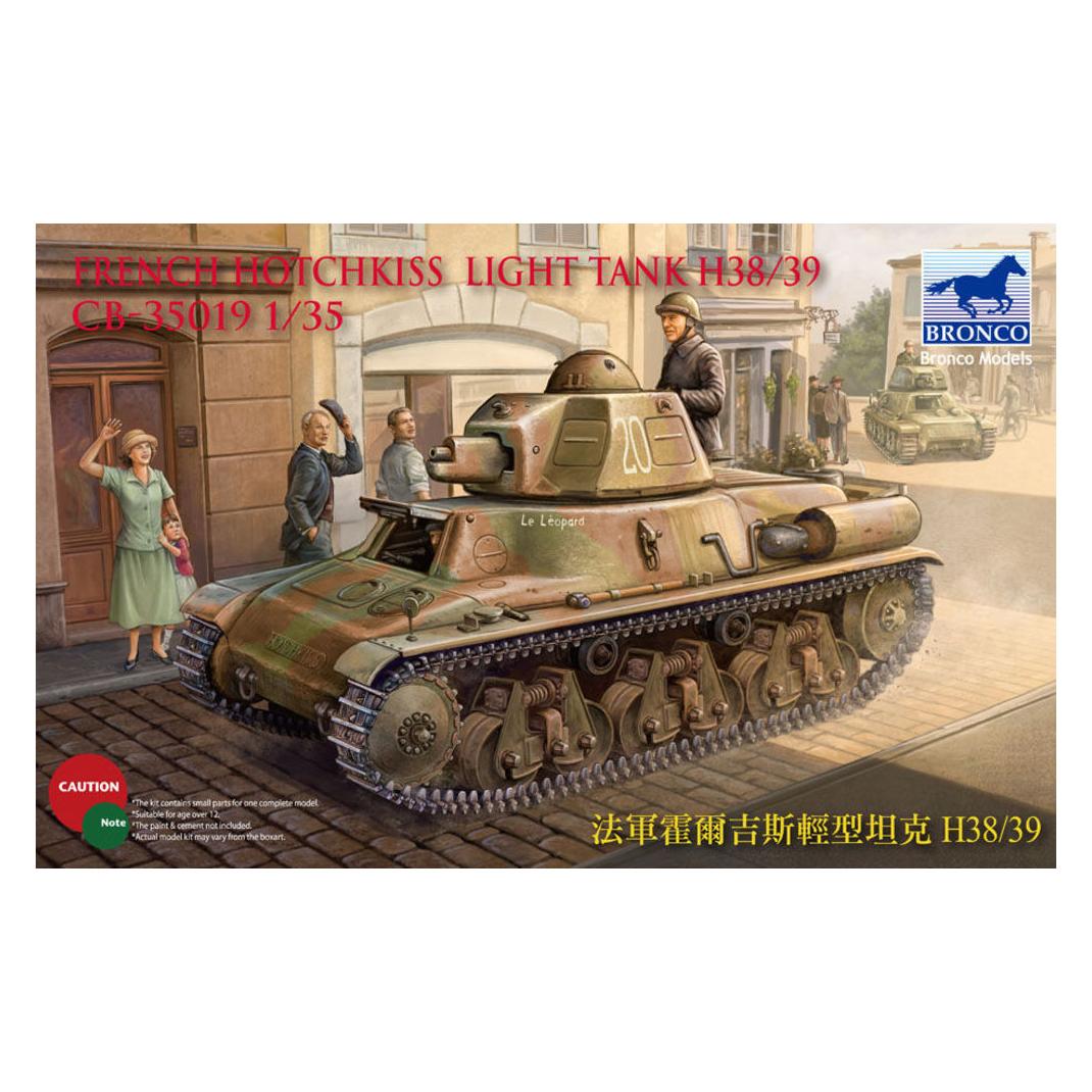Bronco French H38/39 Light tank ( 2 versions) (CB35019)