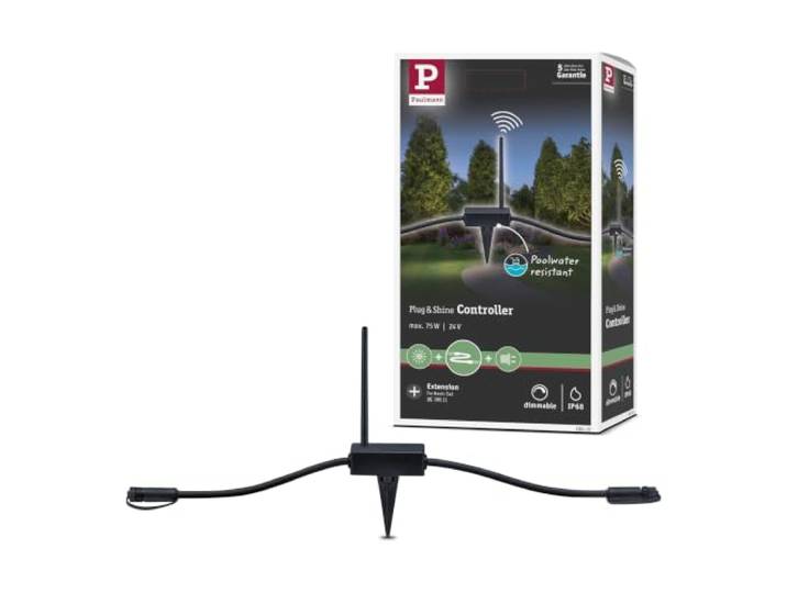 Paulmann 180.10 Outdoor Plug & Shine Controller IP68 Aussenleuchten Zubehör