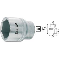 Hazet 1000 1000-41 Außen-Sechskant Steckschlüsseleinsatz 41 mm 3/4 (20 mm)