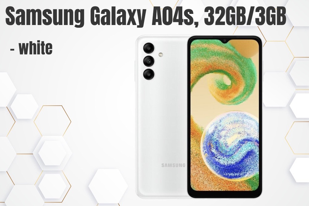 Samsung Galaxy A04s, 32GB/3GB, White