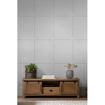 Vliestapete NEXT "COUNTRY PANEL Vliestapete 10mx52cm", grau, B:0,52m H:0m L:10m, Vlies, Tapeten