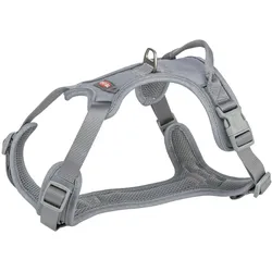 Trixie Hondentuig Premium Active Grafiet Grijs - 39-56X1,5 Cm (Hund), Halsband + Leine