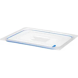 Hendi 12x Gastronorm Deckel,luftdicht verschließbar,GN 1/2,Transparent,325x265mm