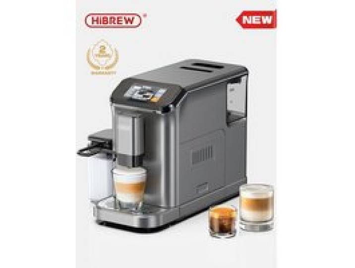 Machine à café - HIBREW - H16 - Écran 4 3 pouces - 20 bars - 15 réglages de mouture