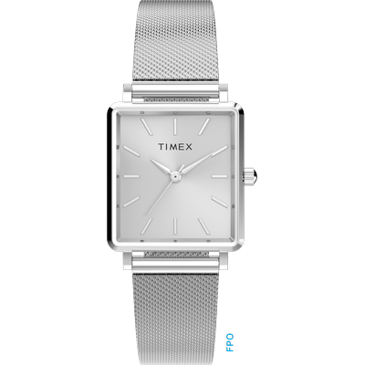 Quarzuhr TIMEX "TRANSCEND", silber (silberfarben, silberfarben), Armbanduhren, Damen, silberfarben, Quarzuhr, Armbanduhr, Damenuhr, Edelstahlarmband, analog