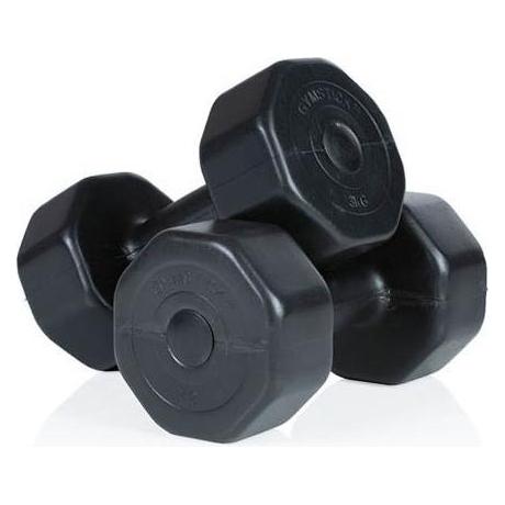 Gymstick Vinyl Dumbbells 2 x 3kg (2 x 1 kg) (61121-3)