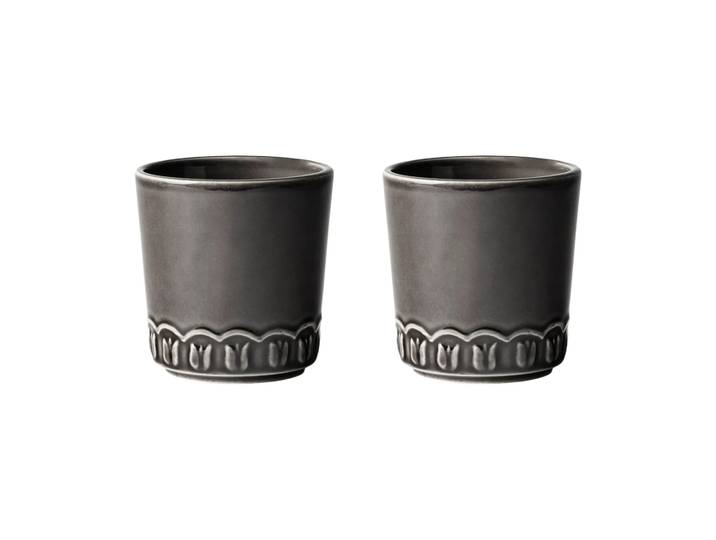 PotteryJo Tasse Tulipa 20 cl Lot de 2 Almost black