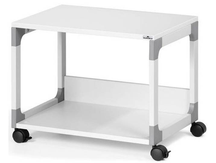 DURABLE Computertisch Druckertisch BxTxH600x477x432mm auf Rollen grau